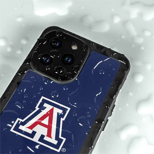 University of Arizona Primary Mark iPhone 15 Pro Waterproof Case